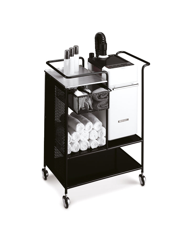 Spa Mist II - White hair steamer on trolley